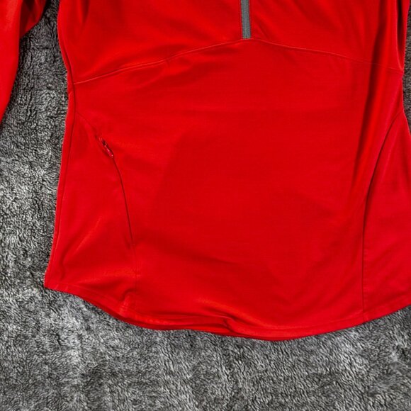 Athleta Malibu Hike Half Zip Pullover Sz XS Red - Picture 2 of 11